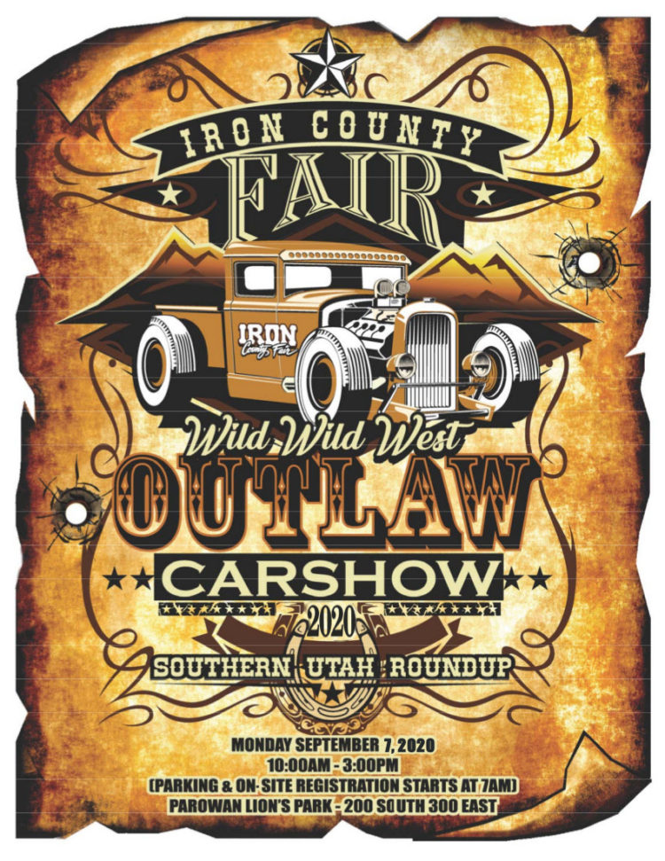 Iron County Fair "Outlaw" Car Show - Desert Cruzin